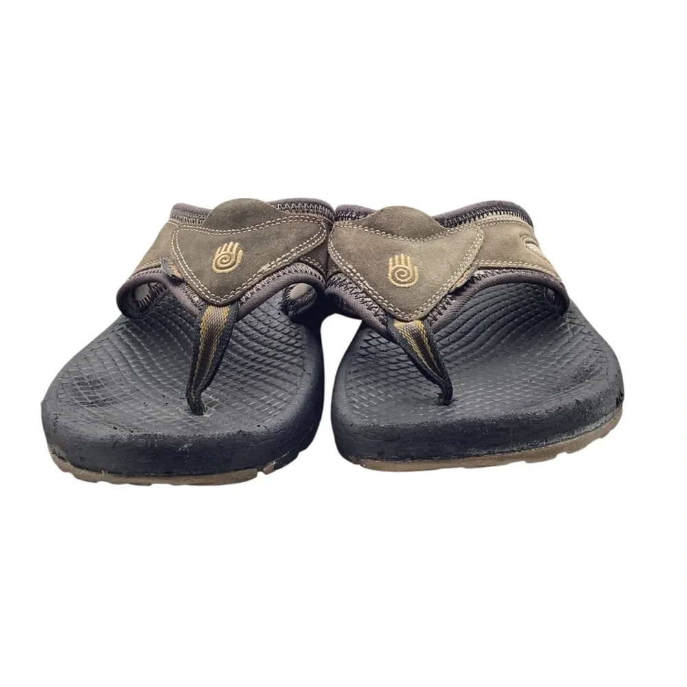 Teva Brown and‎ Black Sandals size 12